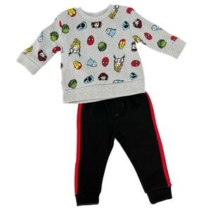 Marvel Comics Kids Fleece Pullover & Sweatpants 2 Piece Set